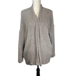 Wassabi & Mint Fuzzy Cardigan/Jacket women's size‎ medium
